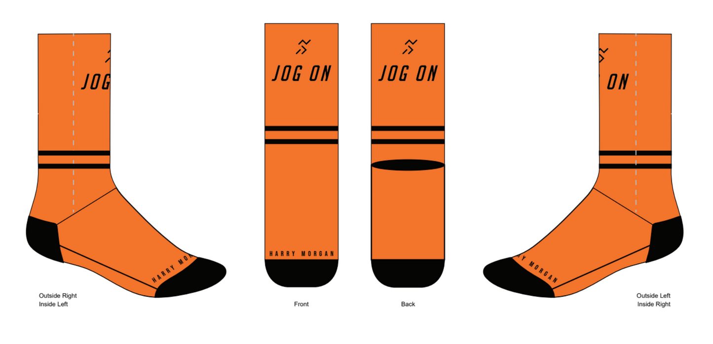 Jog On Sub Crew Socks