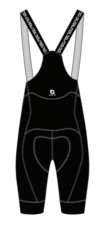 Austral Black Navy Performance Bib Shorts
