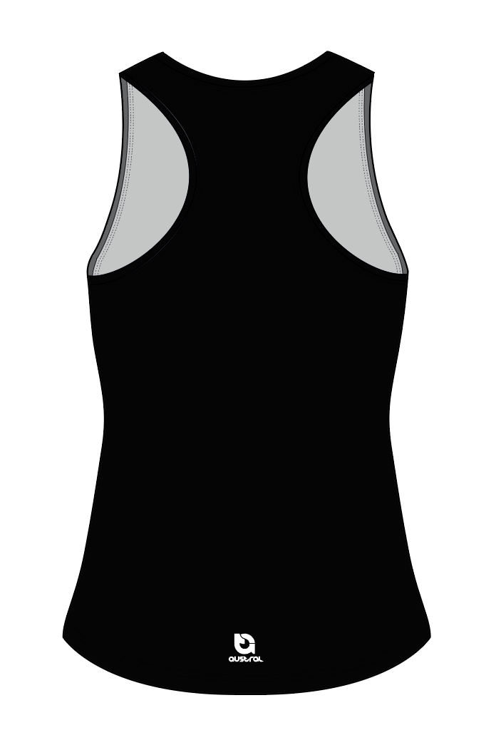 Austral Black Womens Performance Singlet