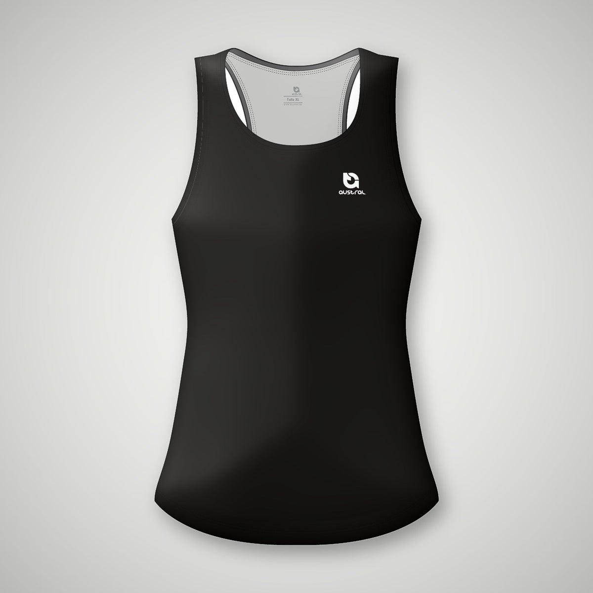 Austral Black Performance Singlet