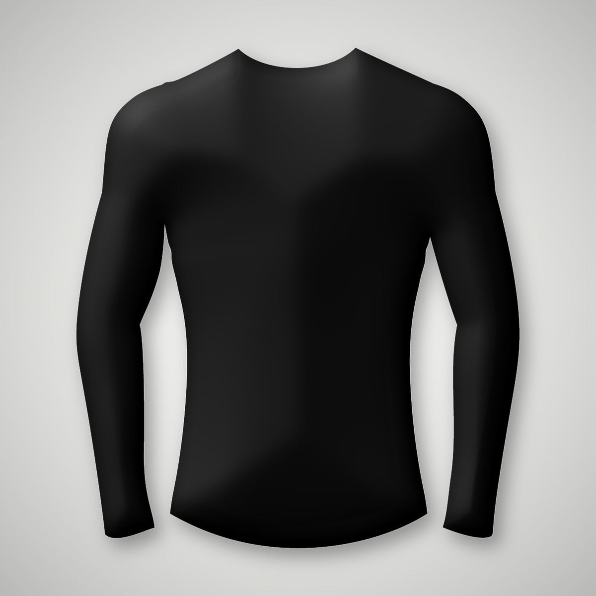 Austral Black Performance LS Tee