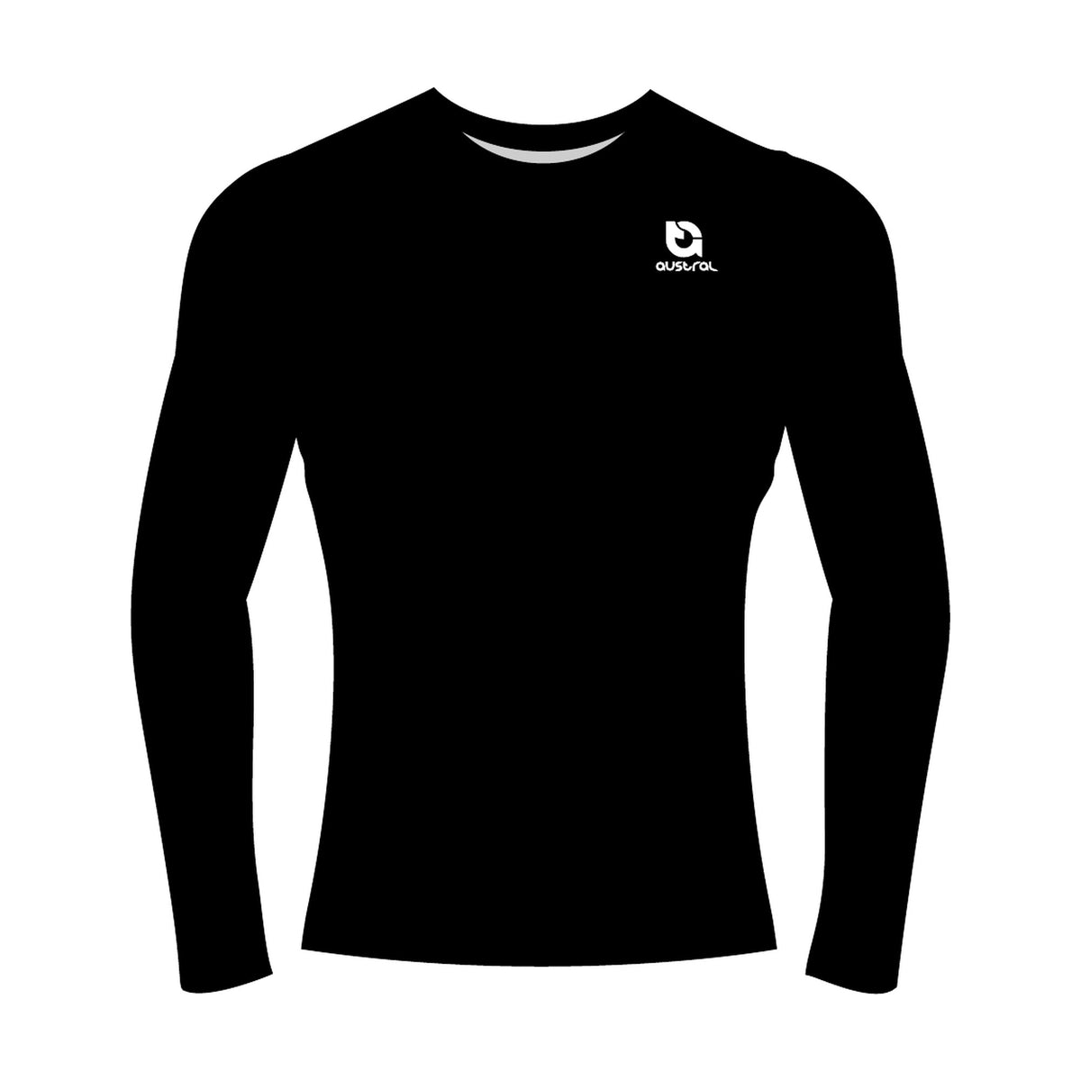 Austral Black Performance LS Tee