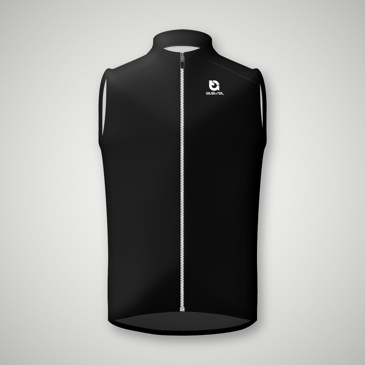 Austral Black Classico Cycling Vest