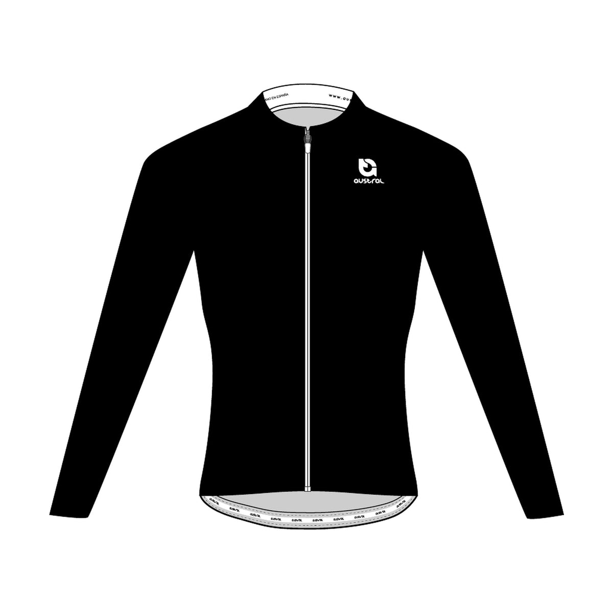 Austral Black Intermediate Cycling Jacket