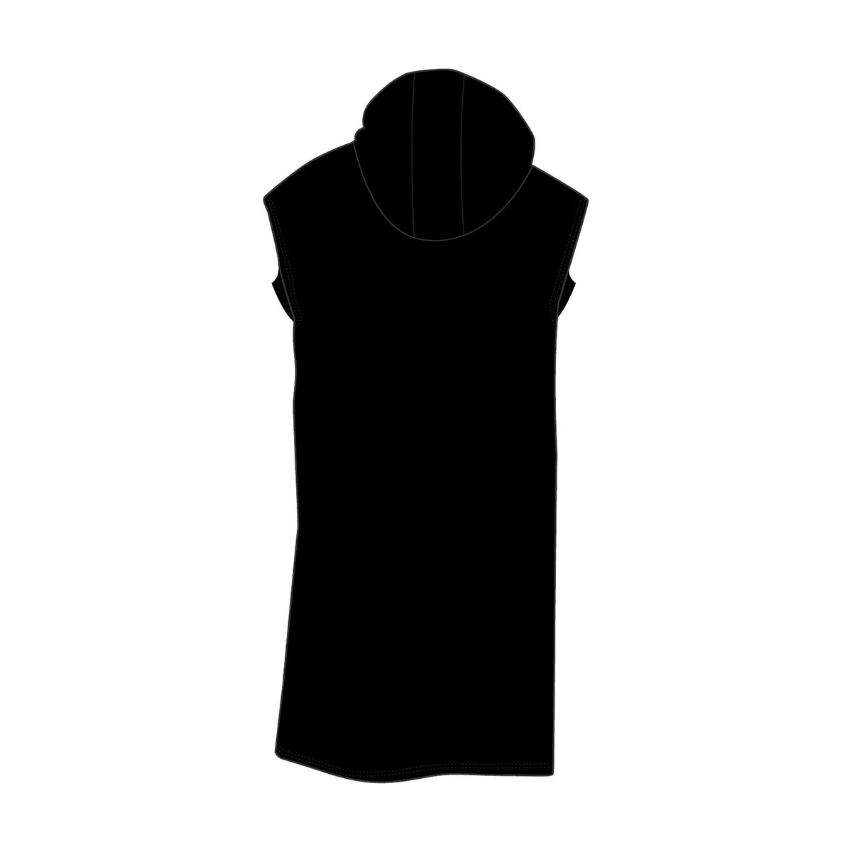 Austral Black Swim Poncho
