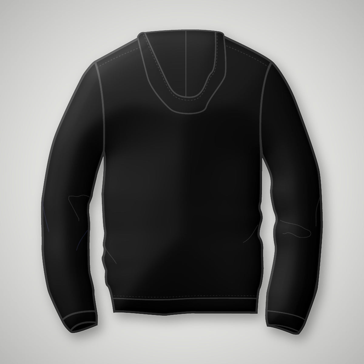 Austral Black Pullover Hoodie