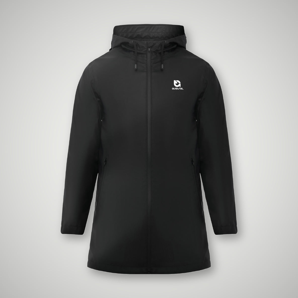 Austral Black Waterproof Casual Jacket