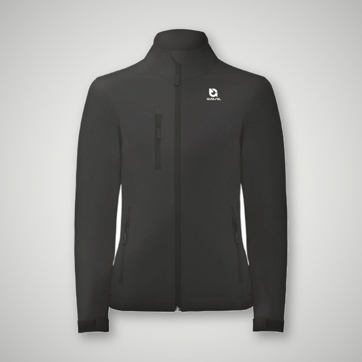 Austral Black Soft Shell Jacket
