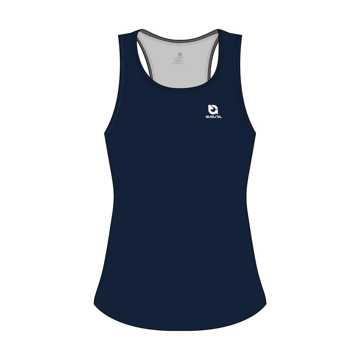 Austral Navy Performance Singlet