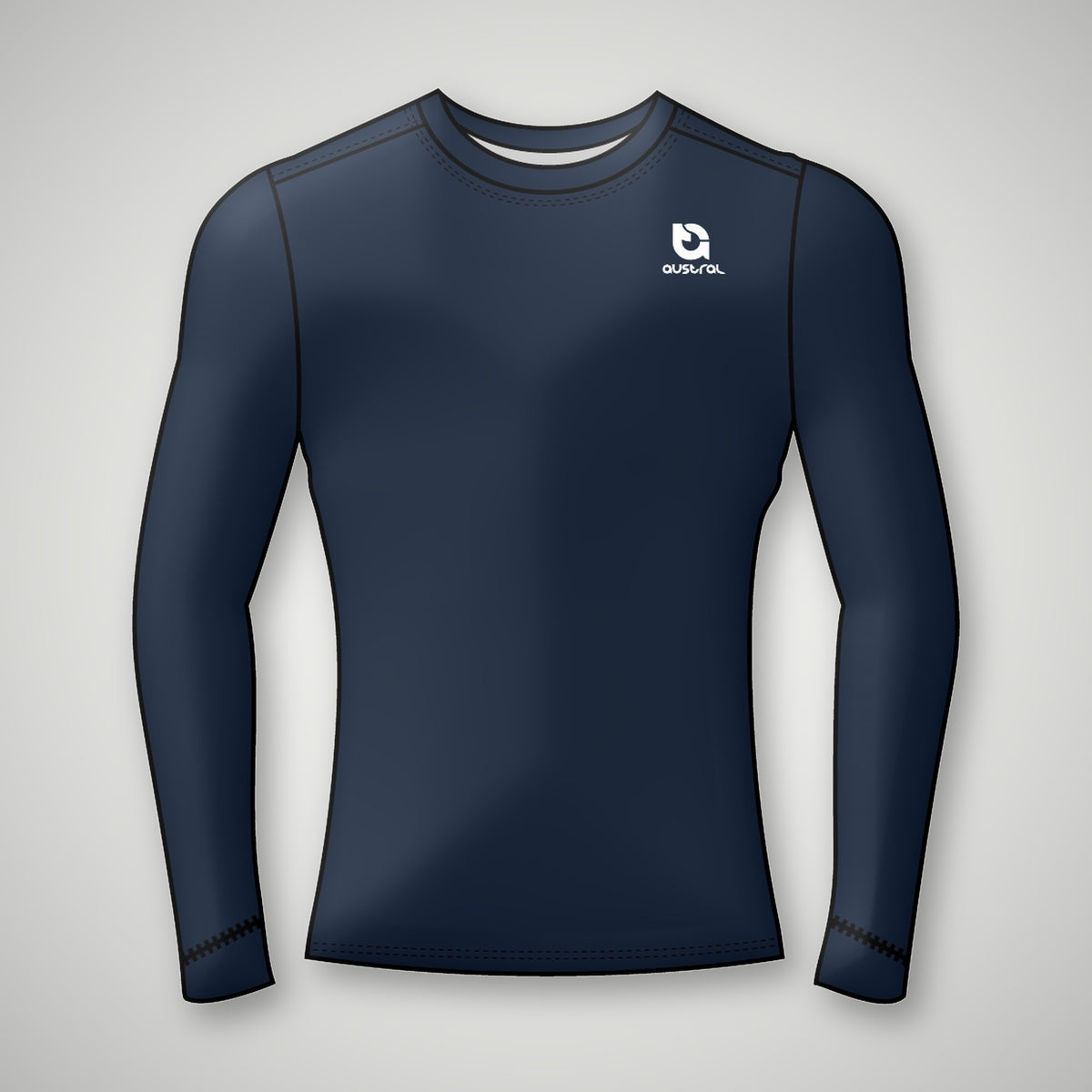 Austral Navy Performance LS Tee