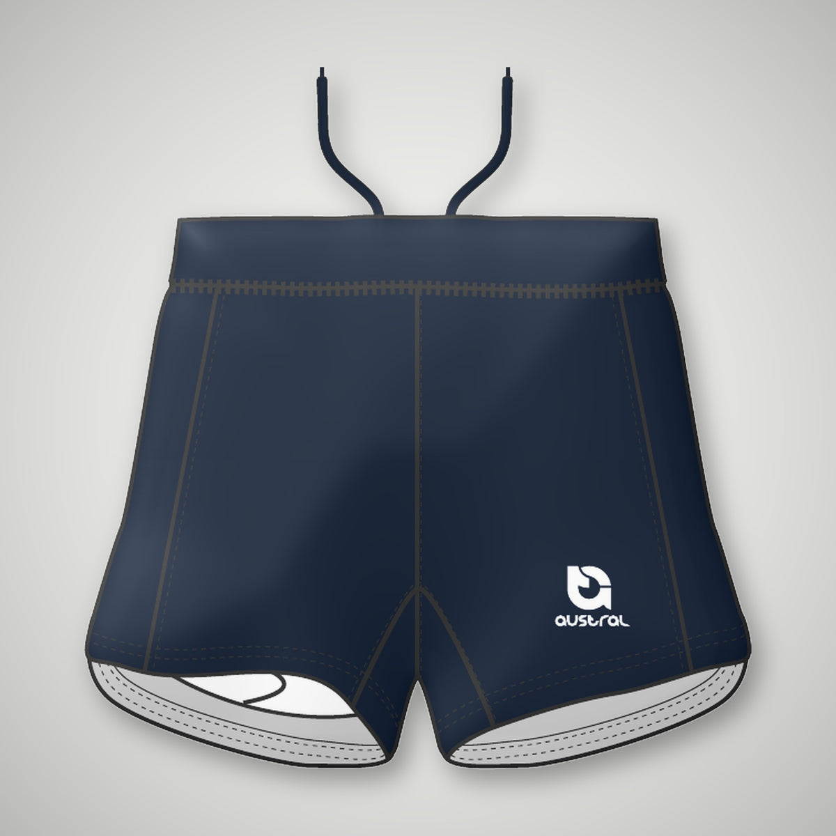 Austral Navy Run Shorts