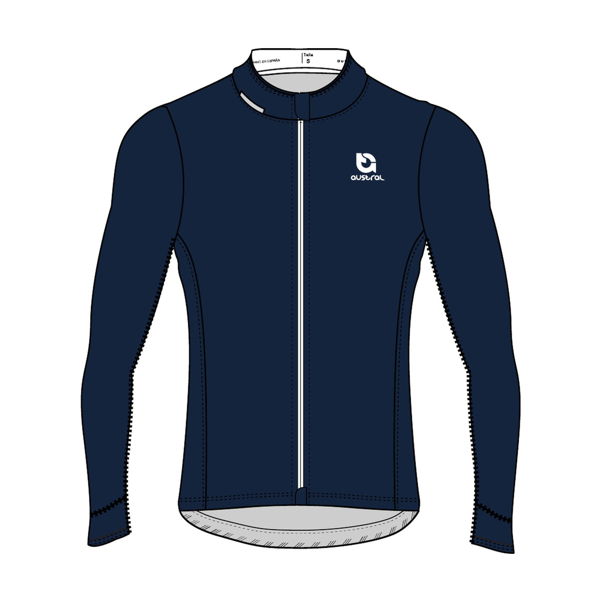 Austral Navy Cycling Wind Jacket