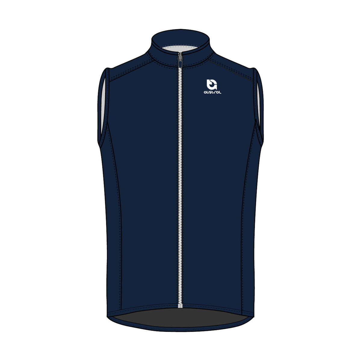 Austral Navy Classico Cycling Vest