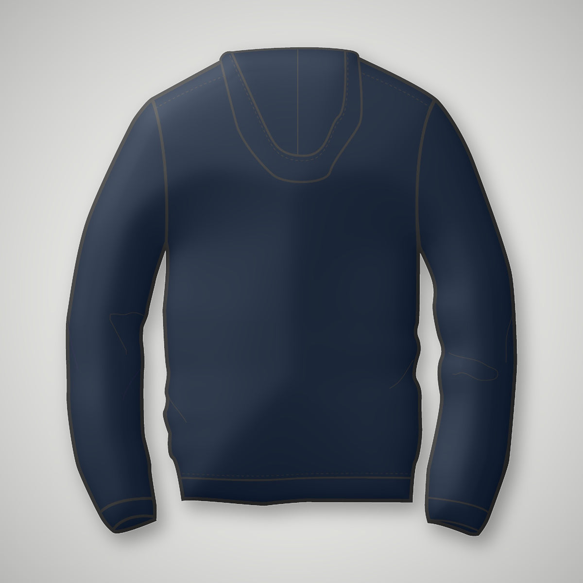 Austral Navy Pullover Hoodie