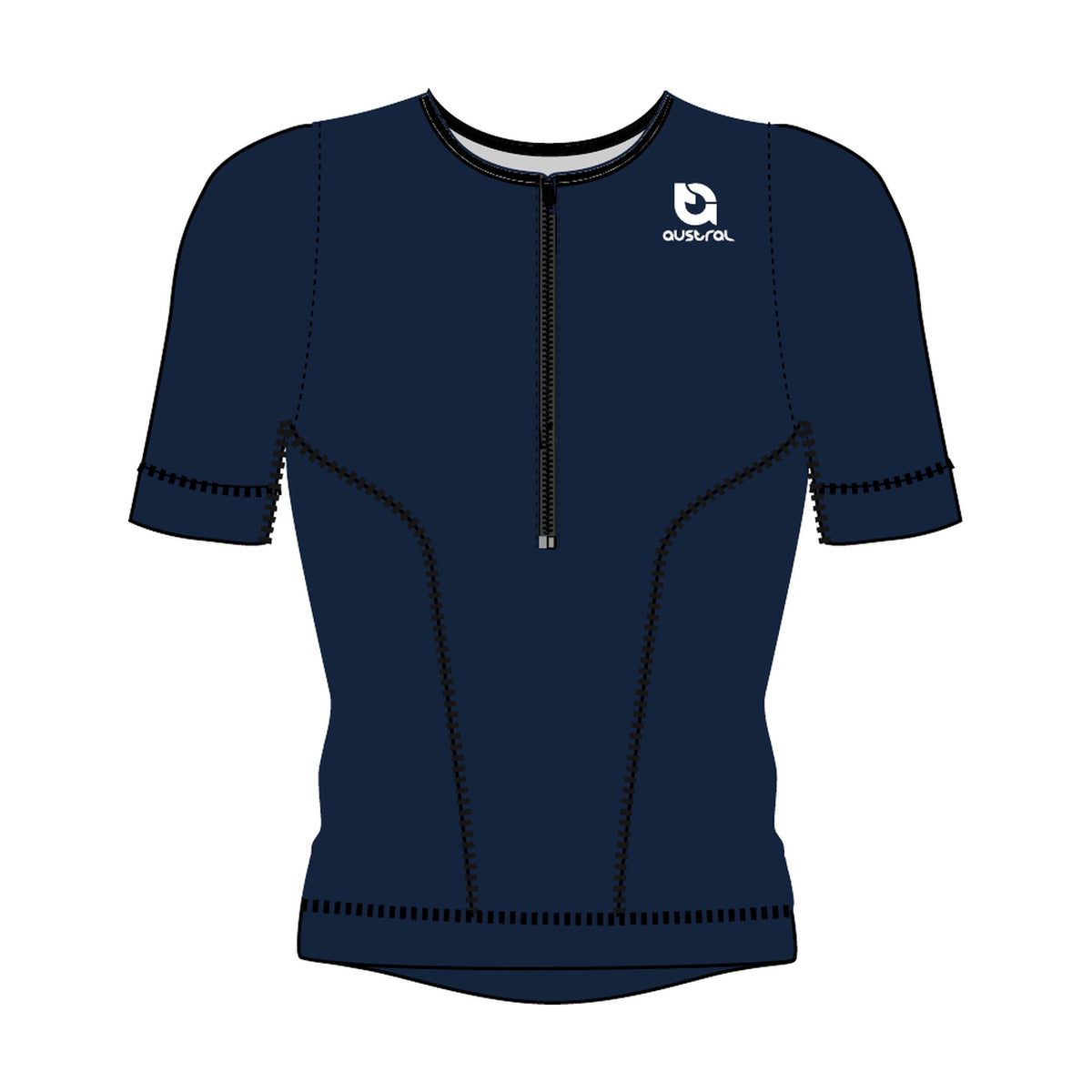 Austral Navy Performance Aero Tri Top