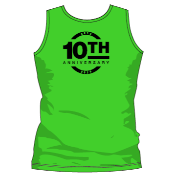 HWRC 10th Anniversary Singlet with NAME