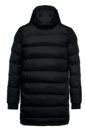 Simply Black Austral Long Puff Parka