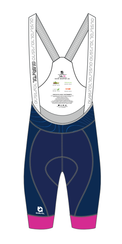 Moray Austral Navy Performance Bib Shorts