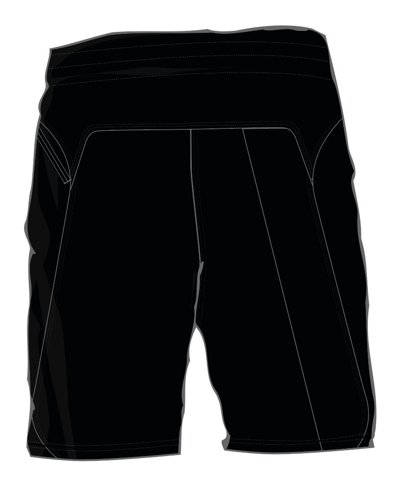 Austral Black Navy Training Shorts