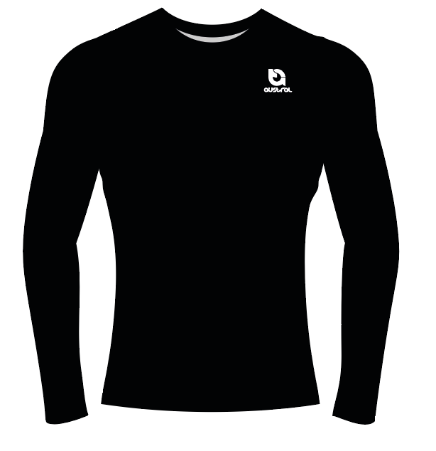 Austral Black Performance LS Tee