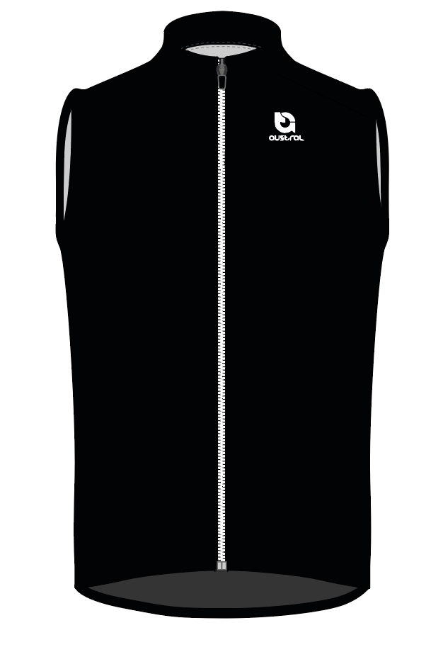 Austral Black Classico Cycling Vest