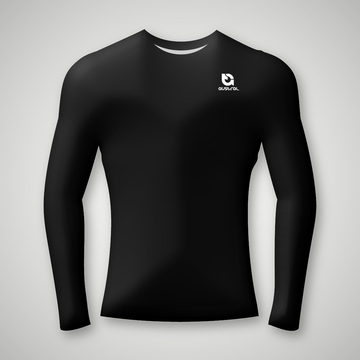 Austral Black Performance LS Tee