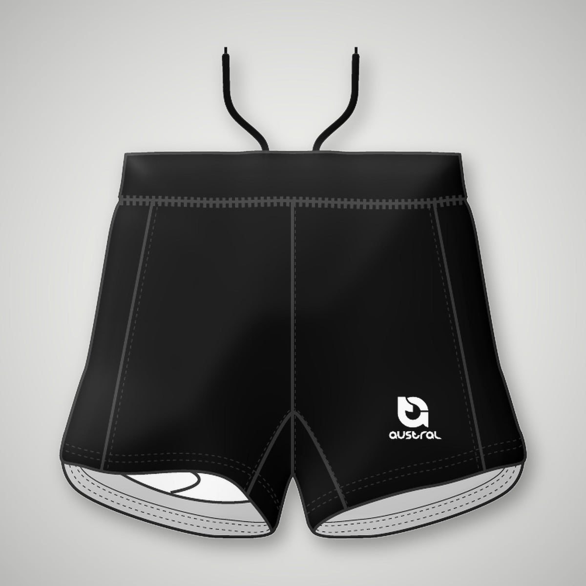 Austral Black Run Shorts