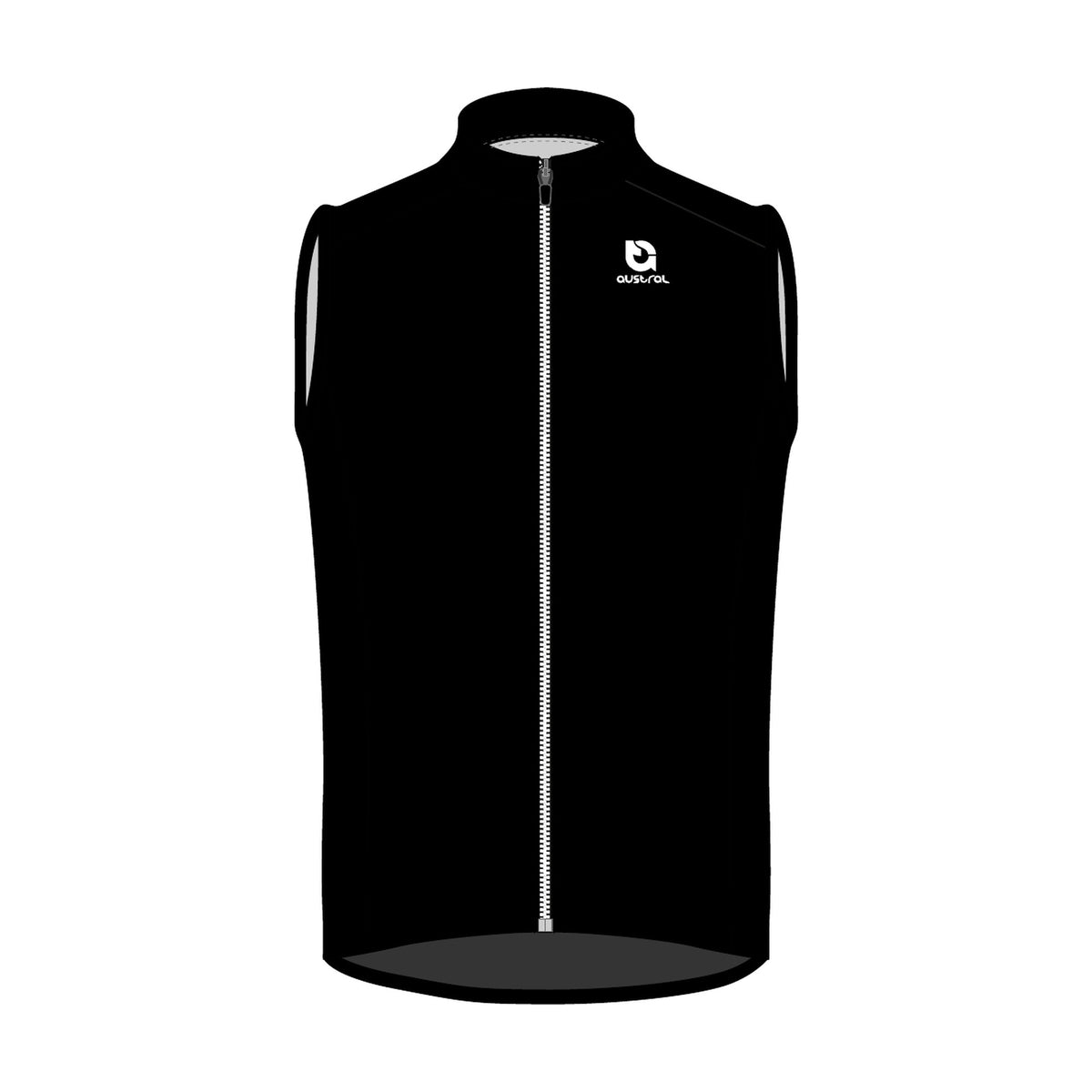 Austral Black Classico Cycling Vest