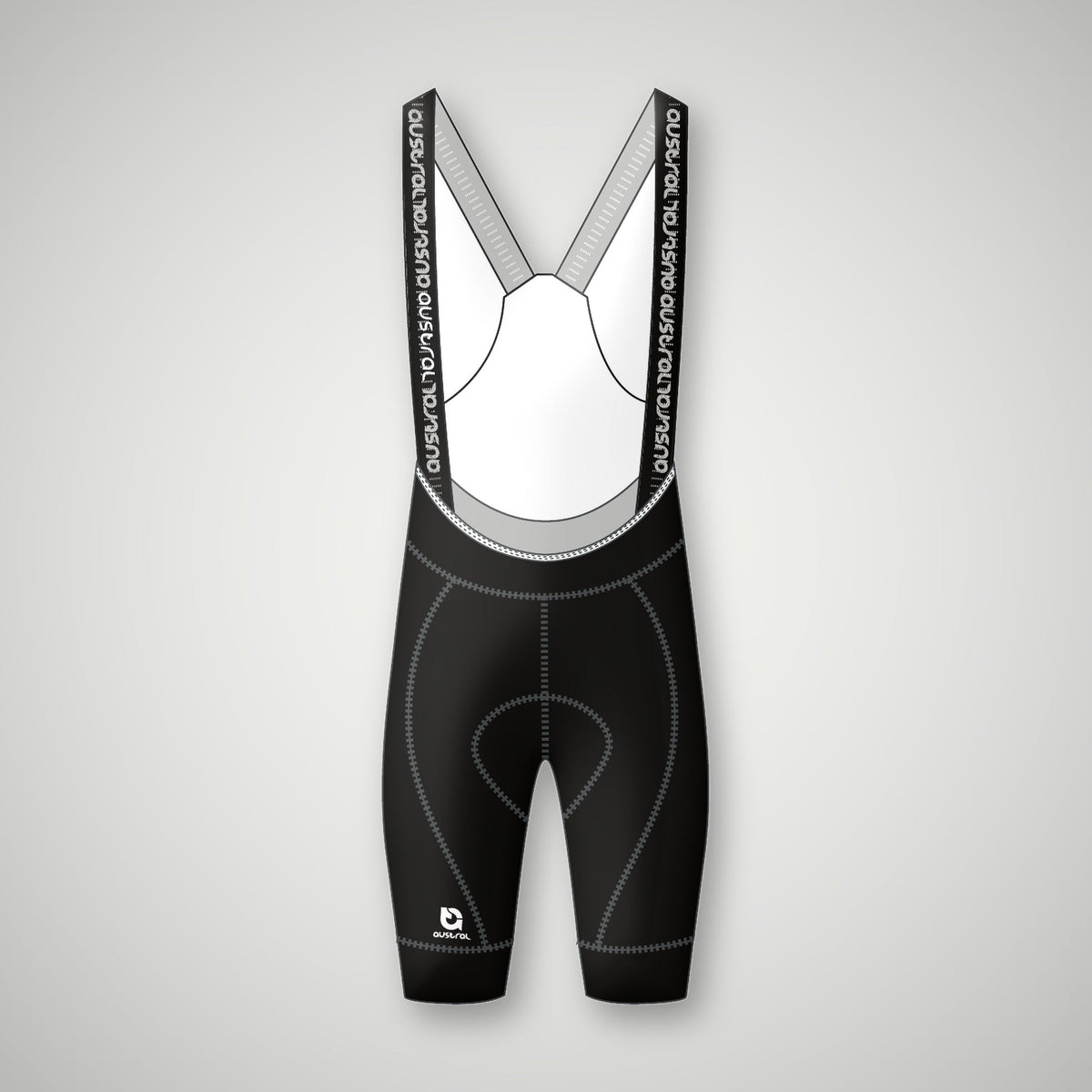 Austral Black Performance Bib Shorts