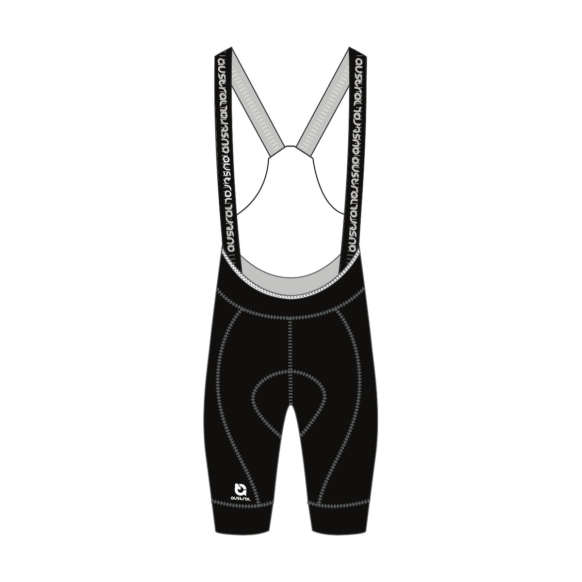 Austral Black Performance Bib Shorts
