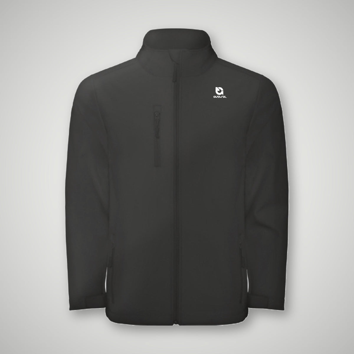 Austral Black Soft Shell Jacket
