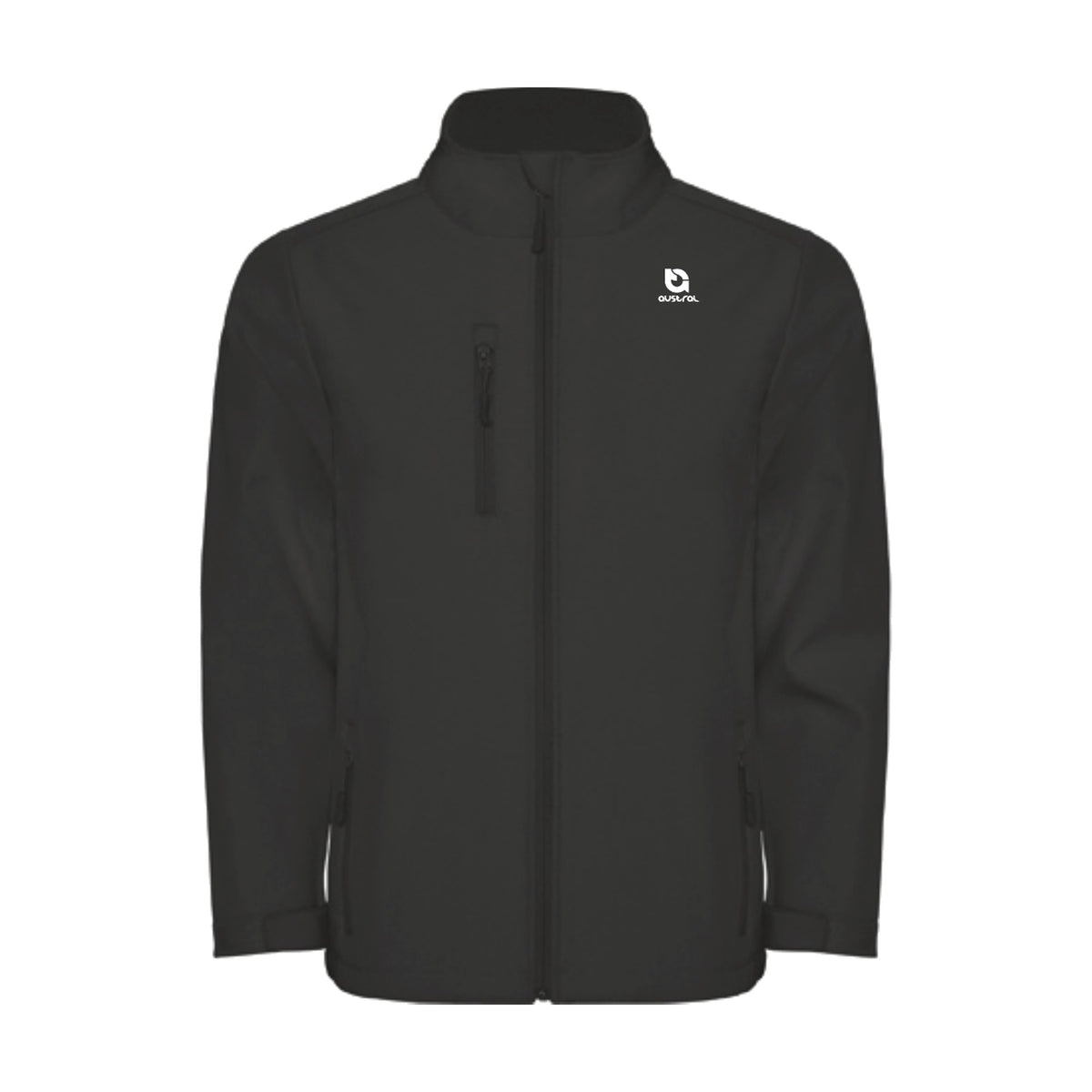 Austral Black Soft Shell Jacket