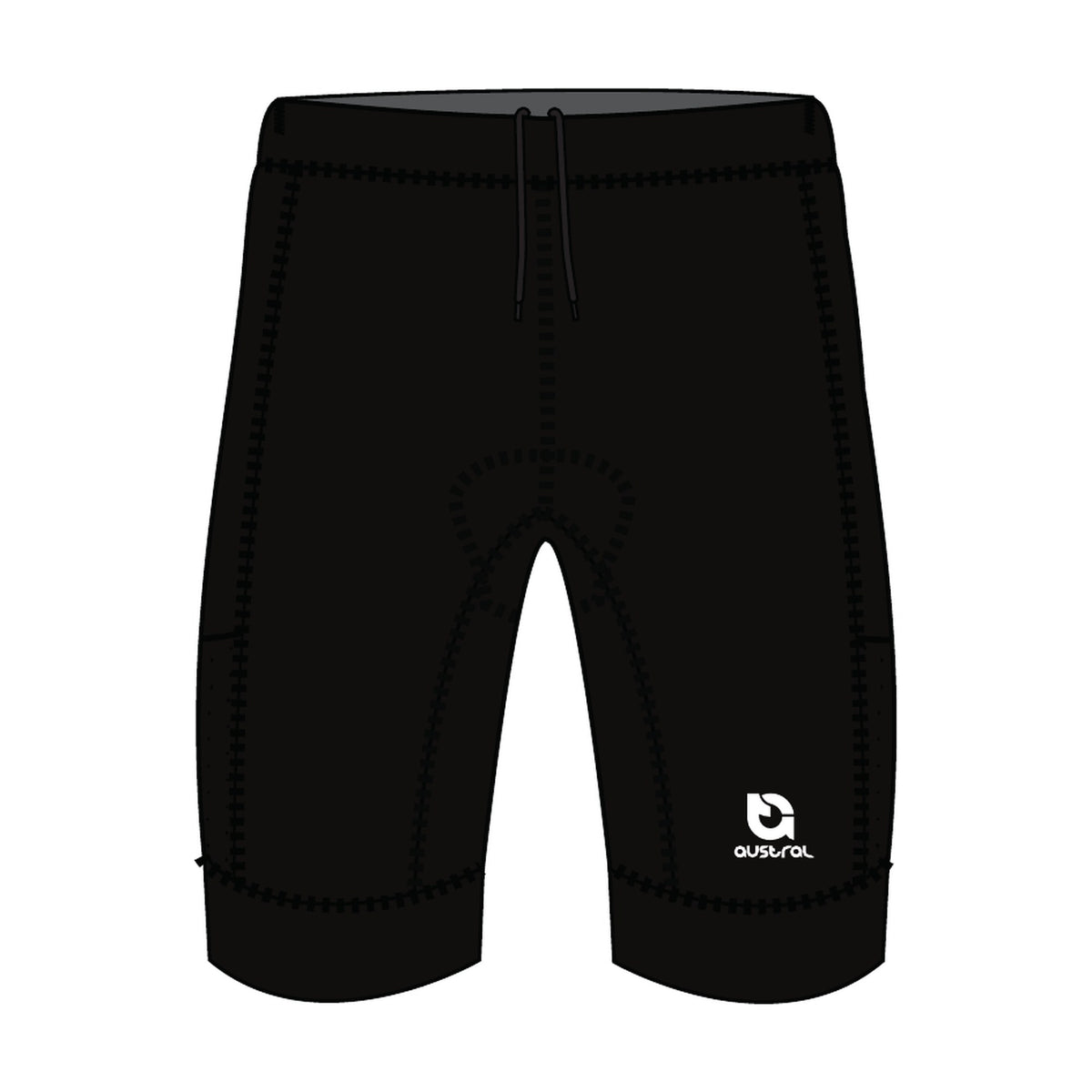 Austral Black Performance Tri Shorts