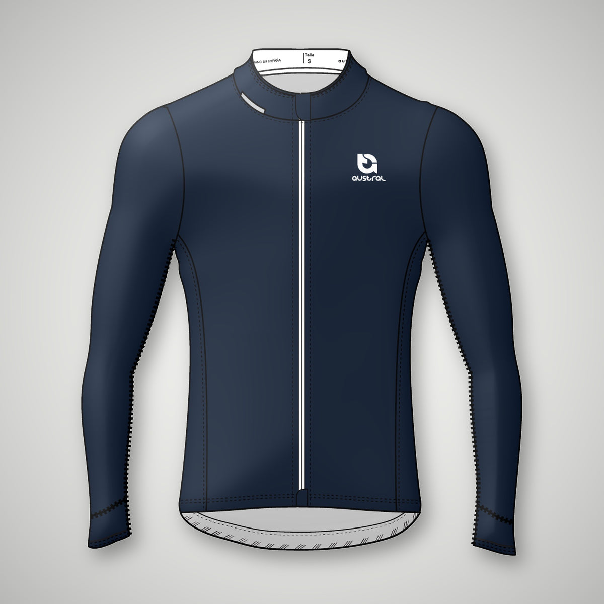 Austral Navy Cycling Wind Jacket