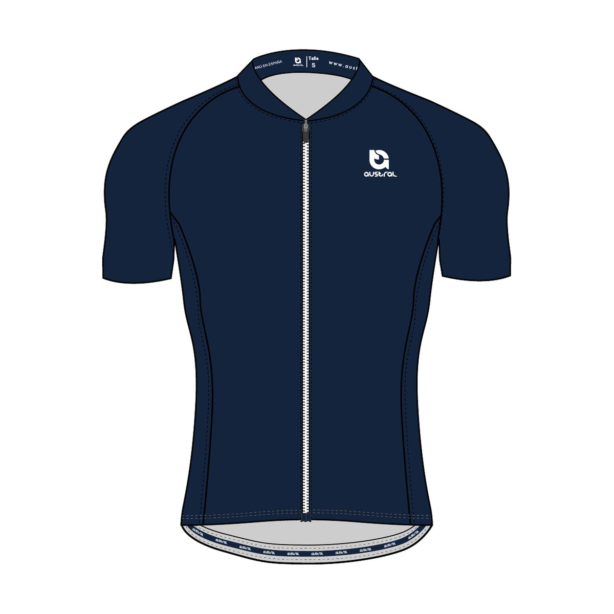 Austral Navy Classico Cycling Jersey