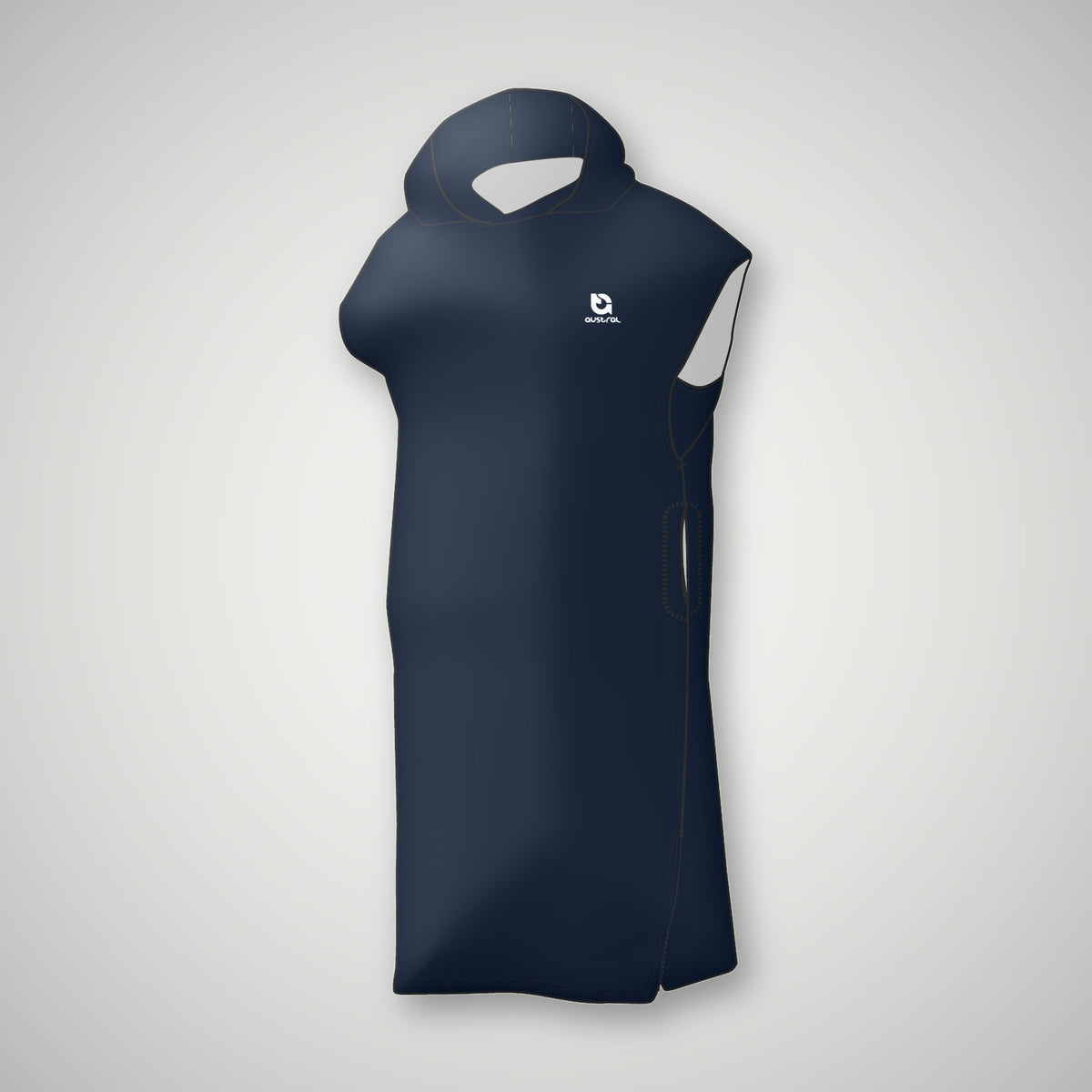 Austral Navy Swim Poncho