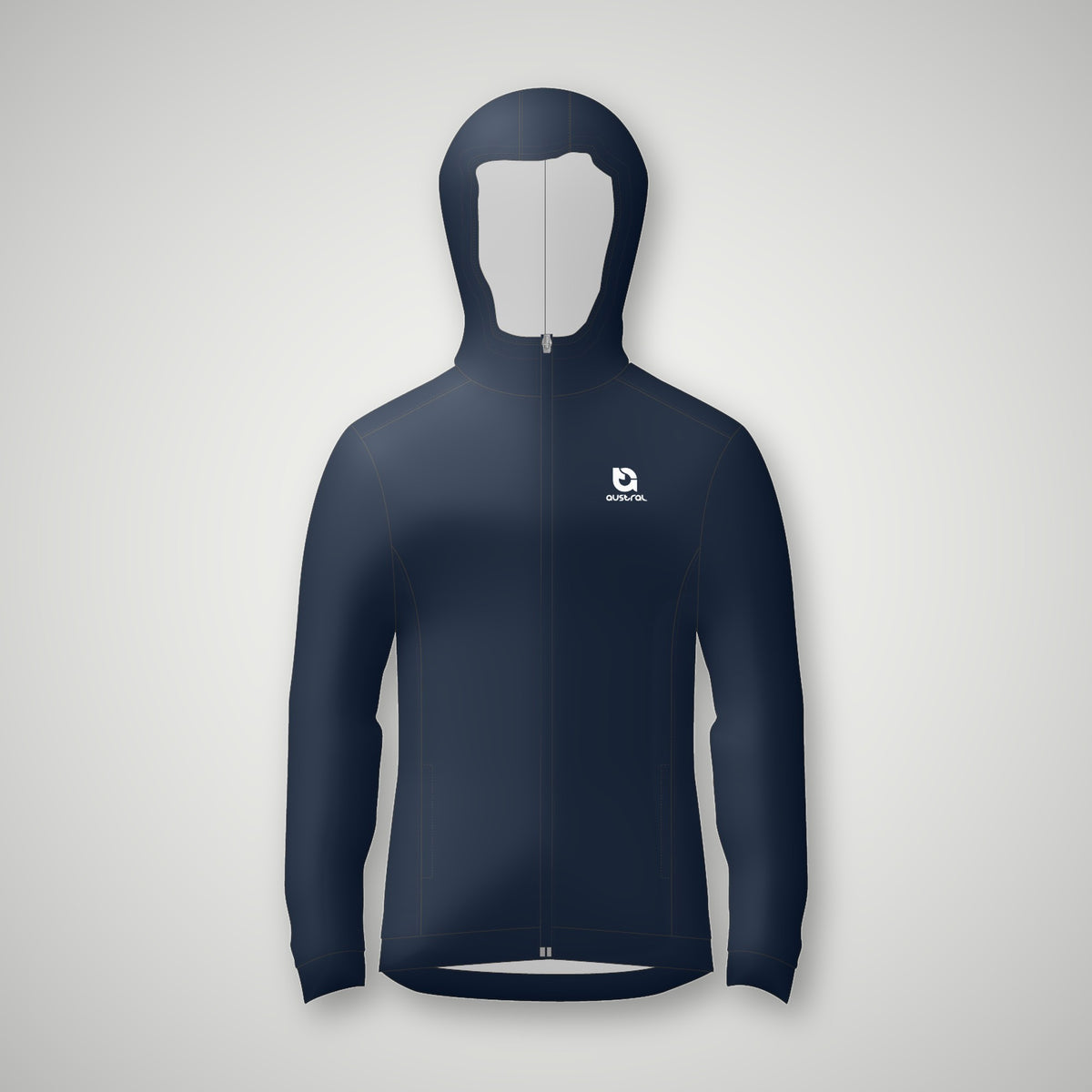 Austral Navy Hooded Tracksuit Jacket