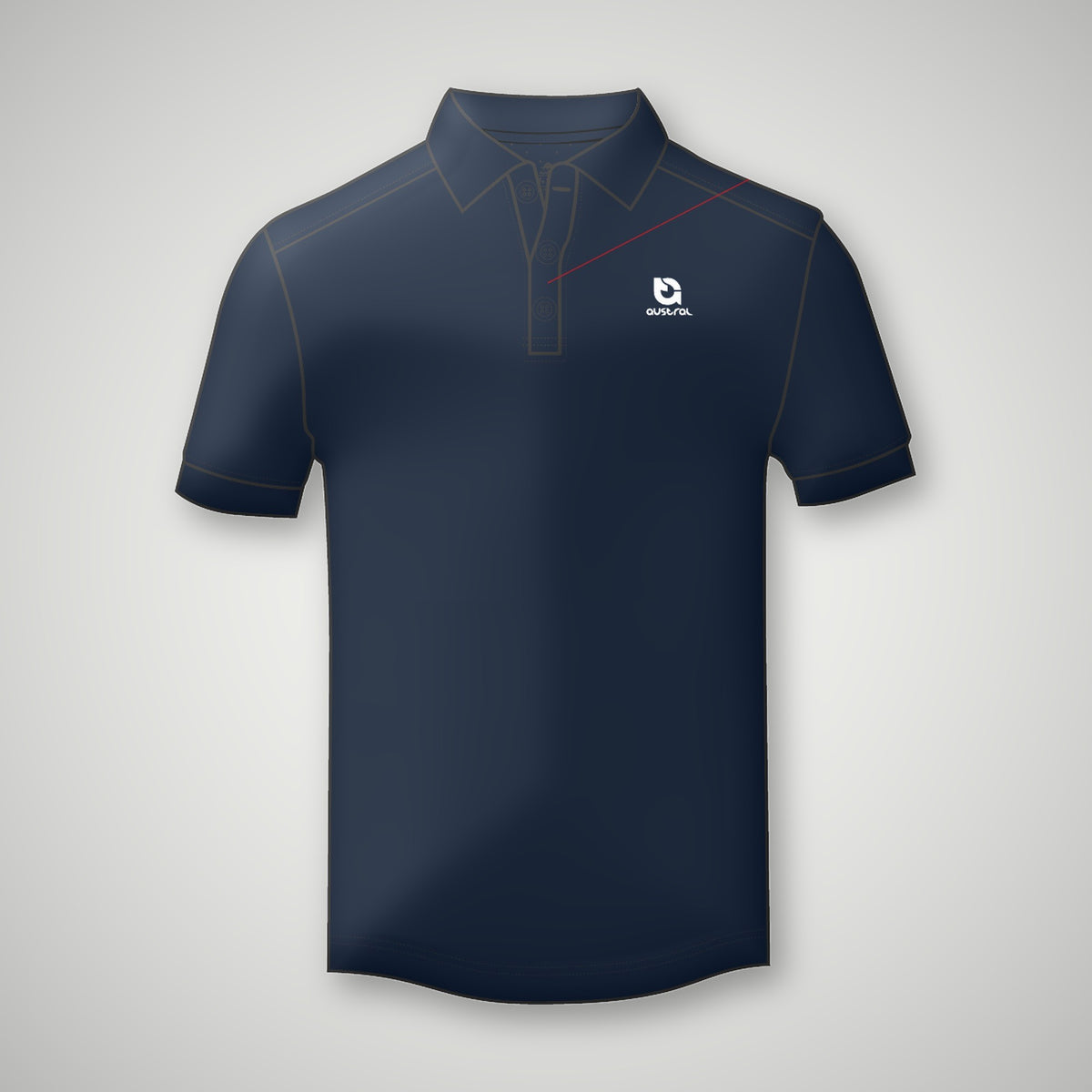 Austral Navy Premium Polo