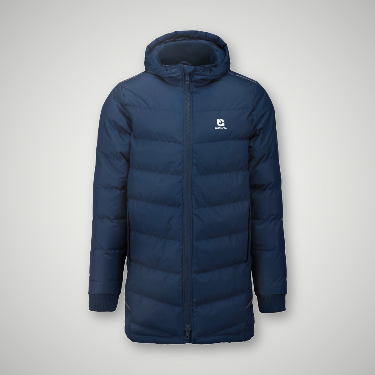 Austral Navy Long Puff Parka
